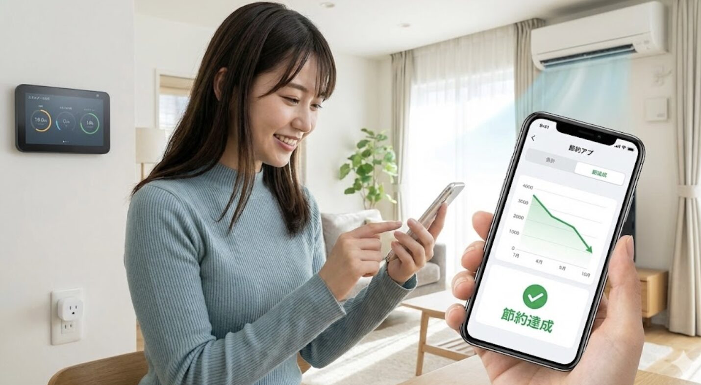 省エネとHEMS連携による電気代の削減効果