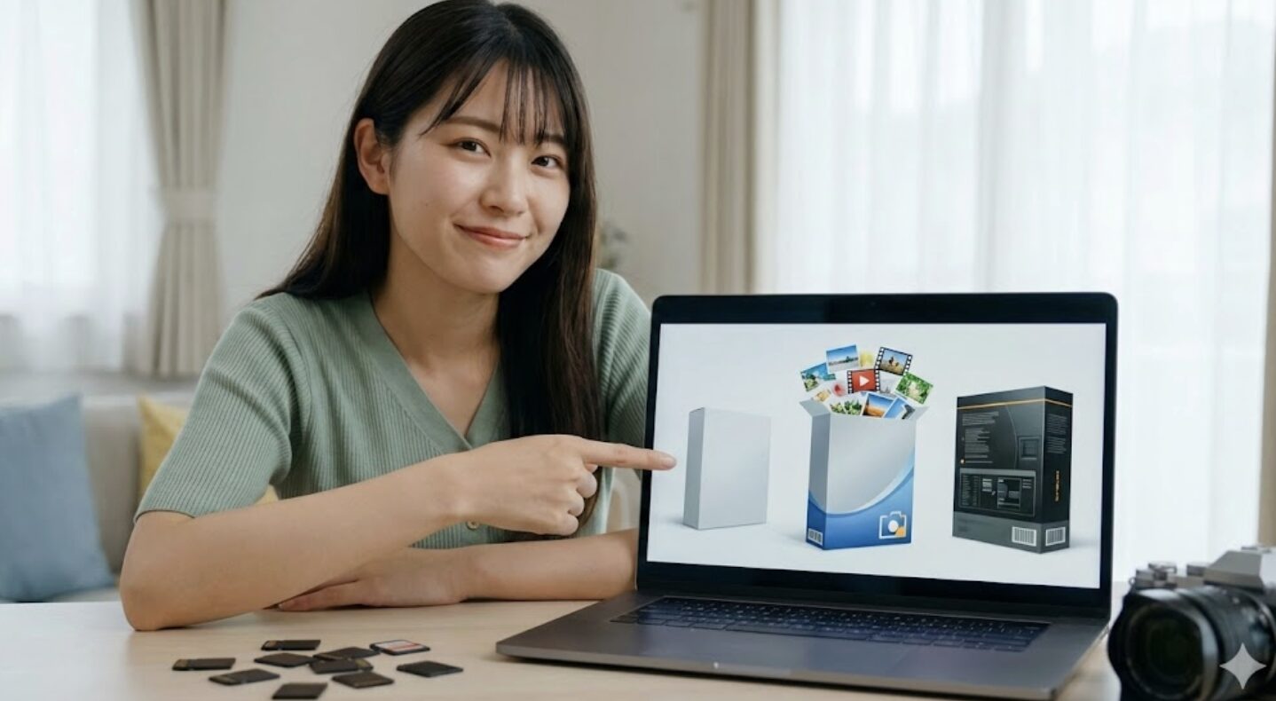 EaseUSやRecuvaとの決定的な違い