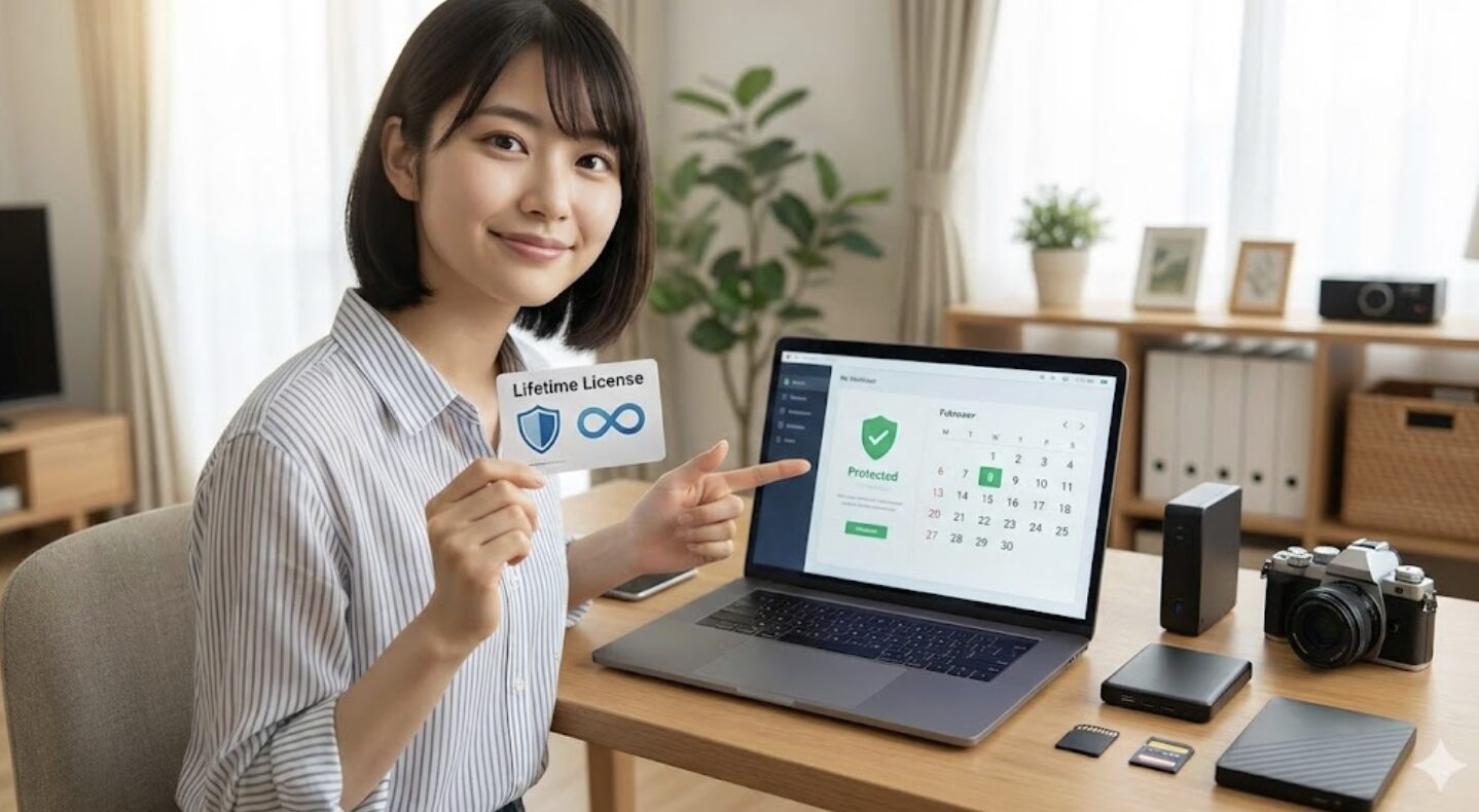 永久版のRecoveryFox AIで未来の紛失に備える