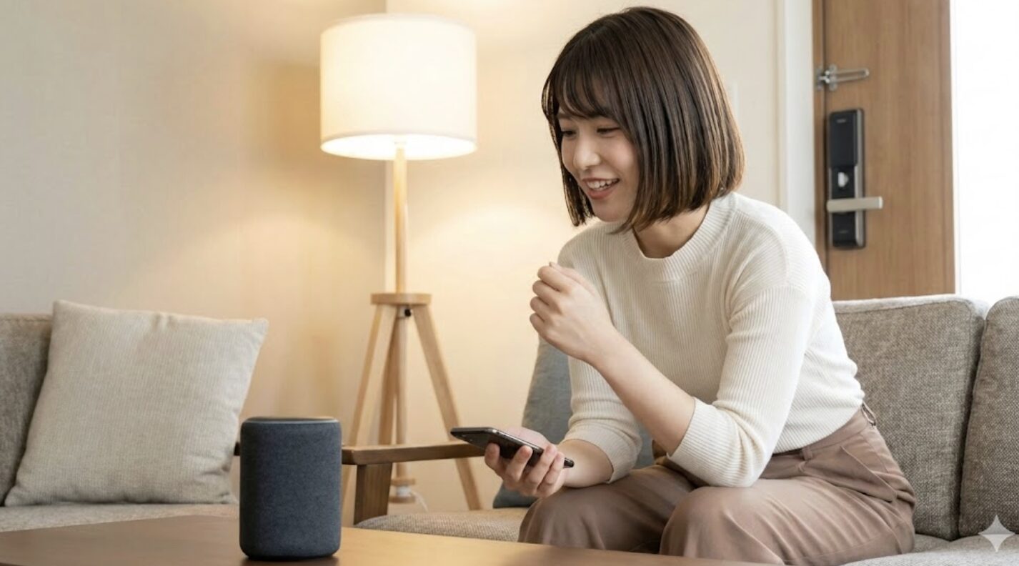 アレクサ連携で鍵や照明を音声操作する設定方法