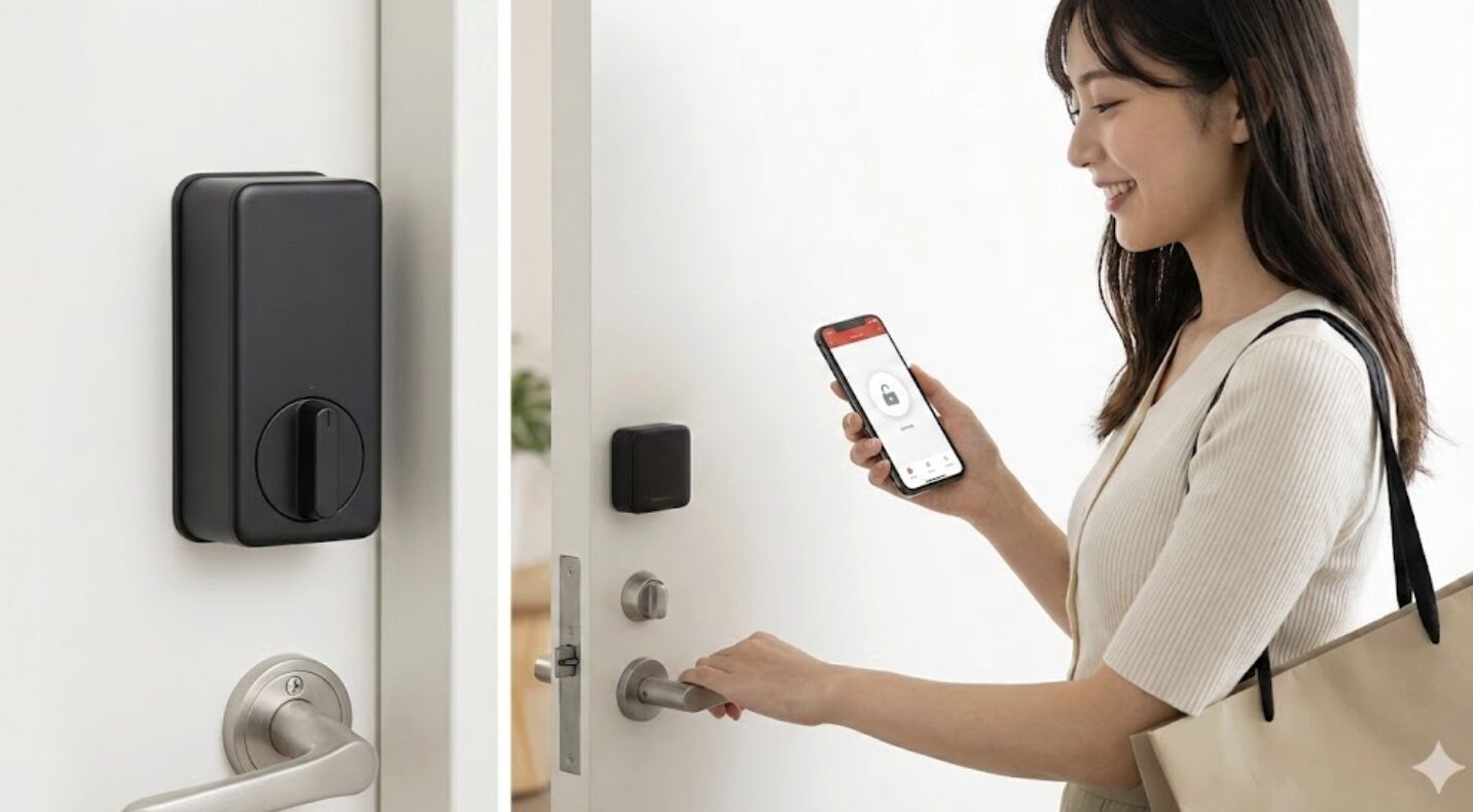 スイッチボットロックで実現する防犯とキーレス生活