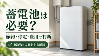 家庭用蓄電池の必要性を節約・停電対策・導入費で考えるイメージ